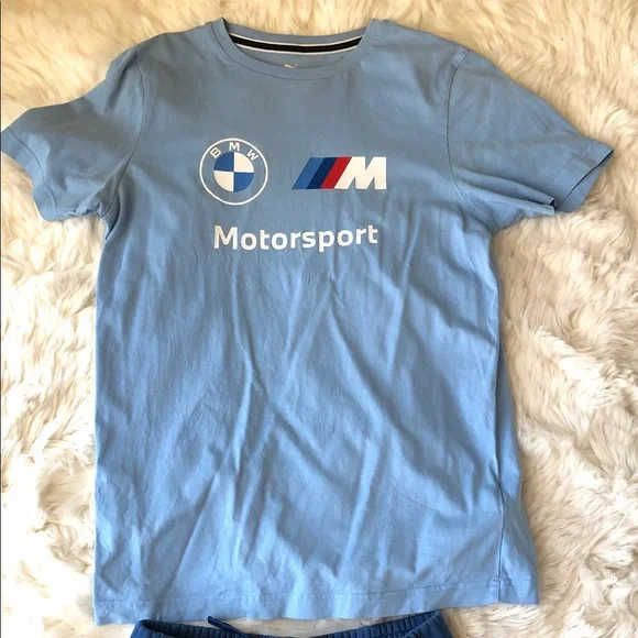 BMW Motorsport Set Shorts and T-shirt - Picture 10 of 13